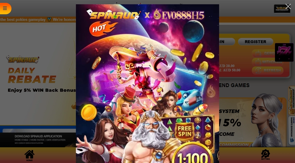 SpinAUD Casino